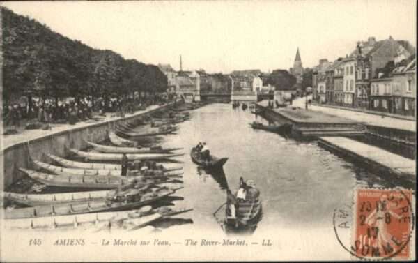 Amiens Marche Eau River-Market