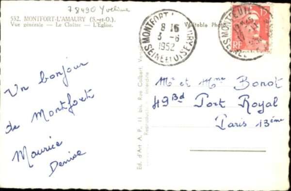 Montfort-l Amaury Cloitre Eglise – Bild 2