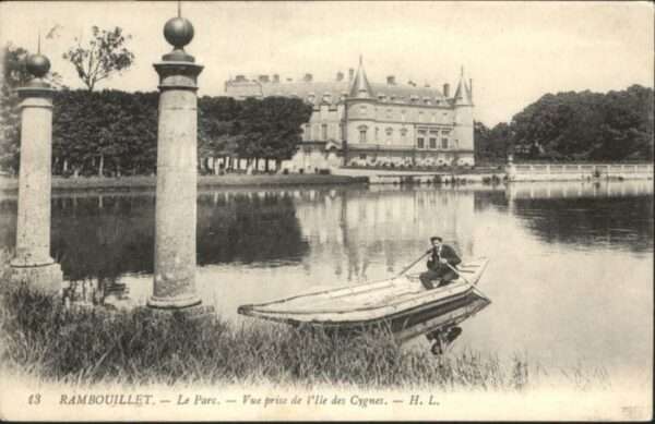 Rambouillet Parc Ile Cygnes