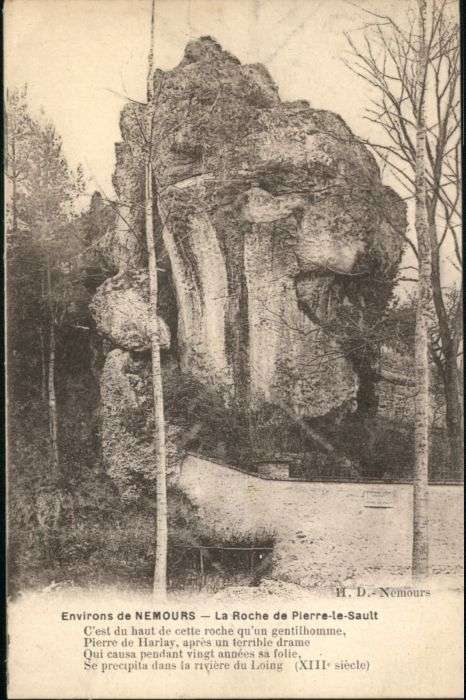 Nemours Seine-et-Marne Nemours Roche Pierre-le-Sault