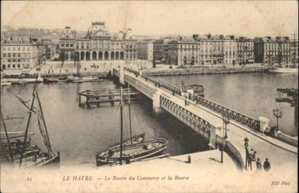 Le Havre Bassin Commerce Bourse
