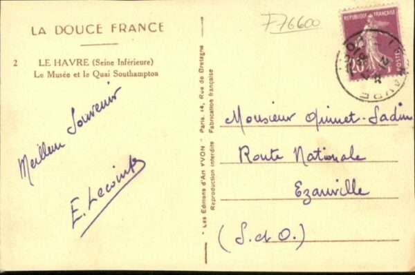 Le Havre Musee Quai Southhampton – Bild 2