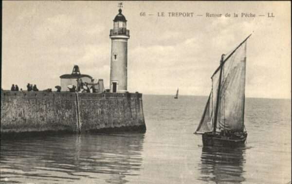Le Treport Peche Leuchtturm