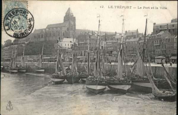 Le Treport Port Ville