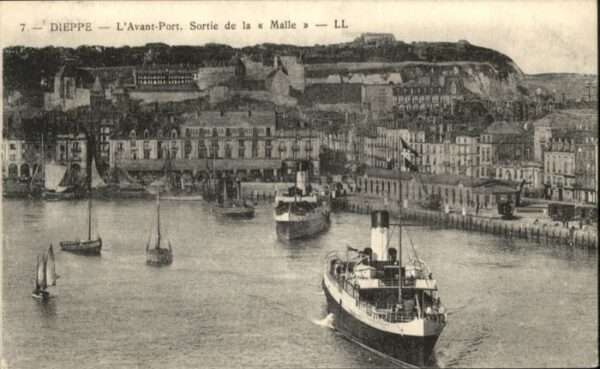 Dieppe 76 Dieppe Avant Port Malle Dampfer