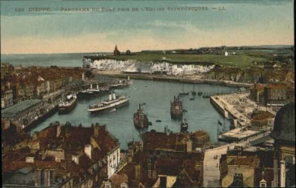 Dieppe 76 Dieppe Port Dampfer