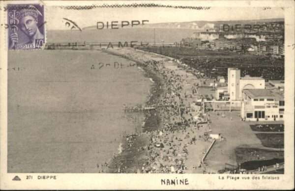 Dieppe 76 Dieppe Plage Falaises