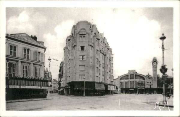 Rouen Ville Musee Rue Jeanne d_Arc Gare Bahnh