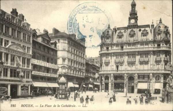 Rouen Place Cathedrale
