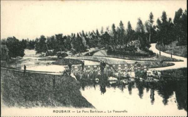 Roubaix Parc Barbieux Passerelle