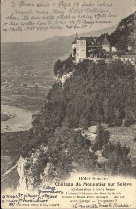 Monnetier-Mornex Monnetier Hotel Pension Chateau Saleve