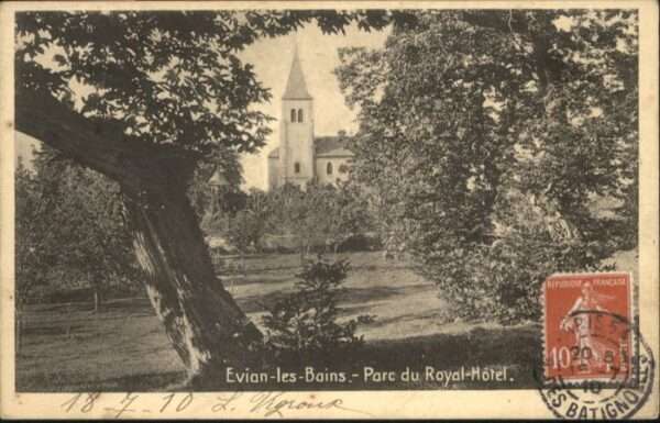 Evian-les-Bains Haute Savoie Evian-les-Bains Parc Royal Hotel