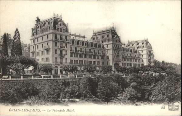 Evian-les-Bains Haute Savoie Evian-les-Bains Splendide Hotel