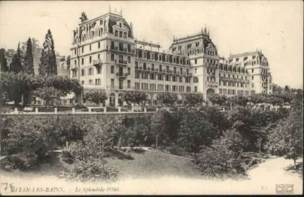 Evian-les-Bains Haute Savoie Evian-les-Bains Splendide Hotel