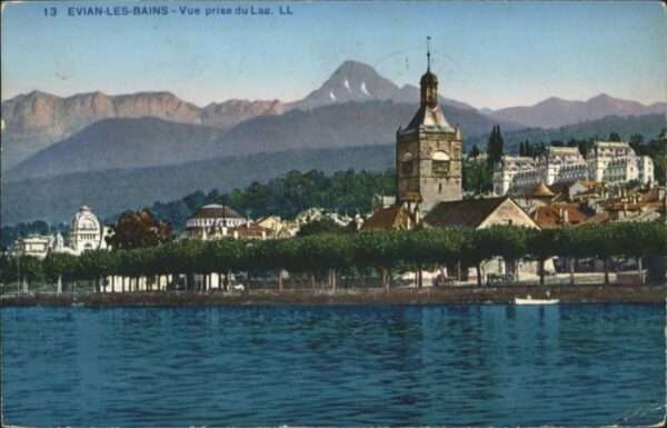 Evian-les-Bains Haute Savoie Evian-les-Bains Lac