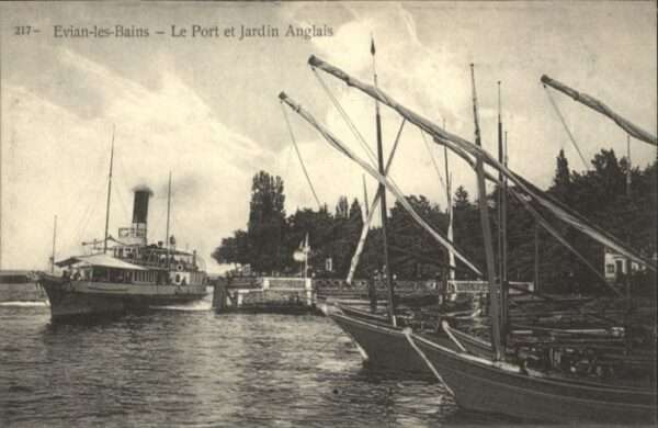 Evian-les-Bains Haute Savoie Evian-les-Bains Port Jardin Anglais Dam