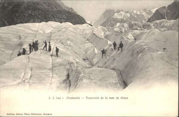 Chamonix Chamonix-Mont-Blanc Traversee Mer Glace