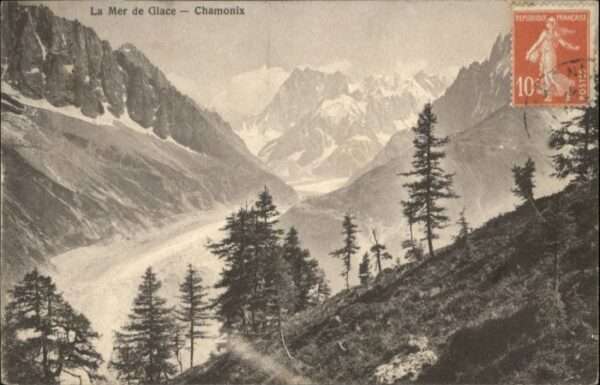 Chamonix Chamonix-Mont-Blanc Mer Glace Gletscher