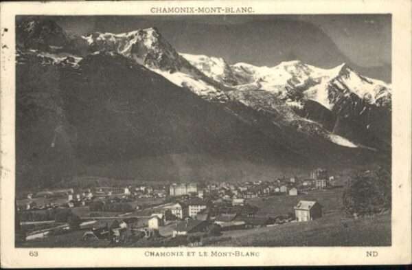 Chamonix Chamonix-Mont-Blanc