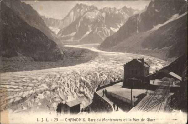 Chamonix Chamonix-Mont-Blanc Gare Bahnhof Monten