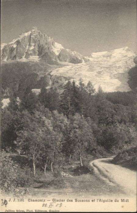 Chamonix Chamonix-Mont-Blanc Glacier Bossons Aig