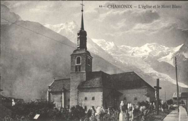 Chamonix Chamonix-Mont-Blanc Eglise Mont Blanc