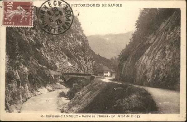 Thones Annecy Route Defile Dingy