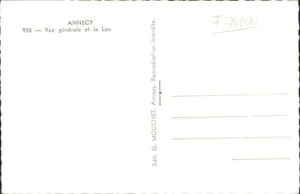Annecy Haute-Savoie Annecy Lac Fliegeraufnahme – Bild 2