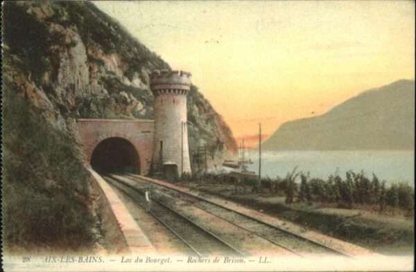 Aix-les-Bains Lac Bourget Rochers Brison