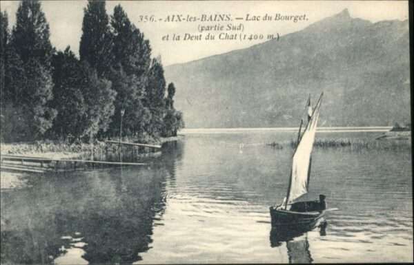 Aix-les-Bains Lac Bourget Dent Chat