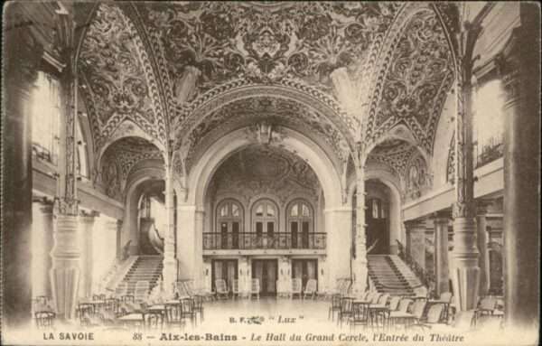 Aix-les-Bains Hall Grand Cercle Theatre