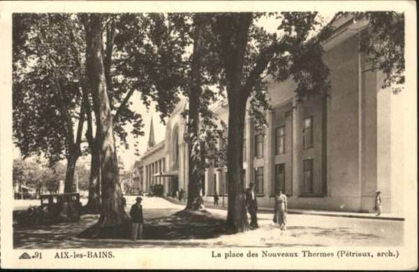 Aix-les-Bains Place Nouveaux Thermes