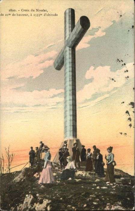 Aix-les-Bains [Stempelabschlag] Croix Nivolet