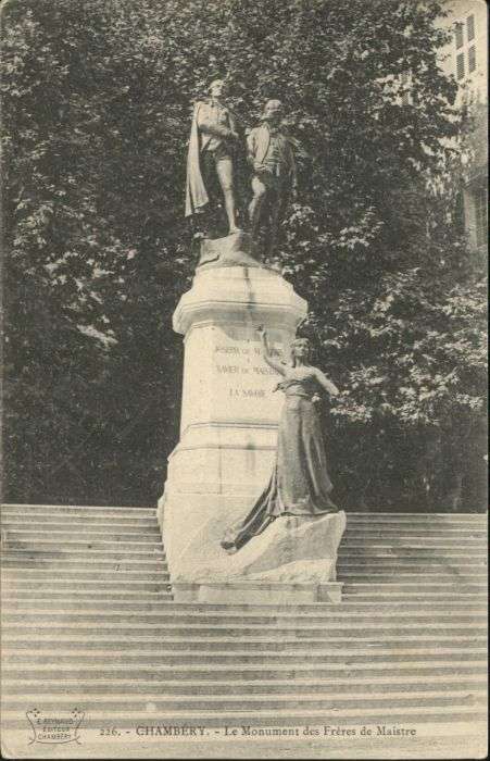 Chambery Monument Freres Maistre