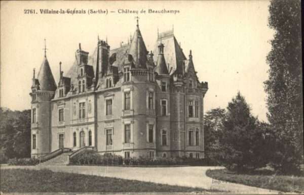 Villaines-la-Gonais Chateau Beauchamps