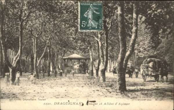Draguignan Kiosque Allee Azemar
