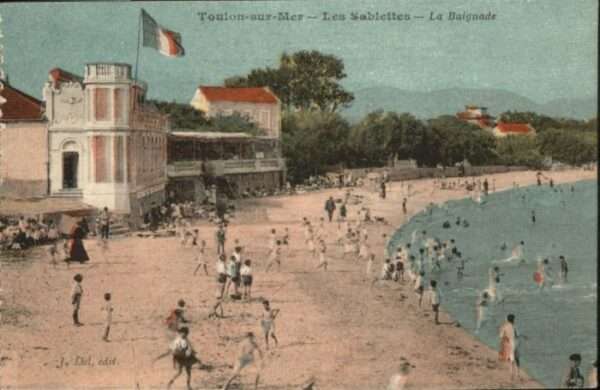 Toulon-sur-Mer 83 Var Toulon-sur-Mer Sablettes Baignade