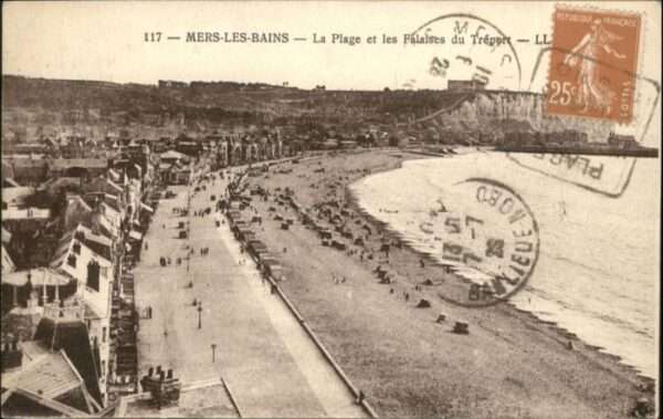 Mers-les-Bains Plage Falaises Treport