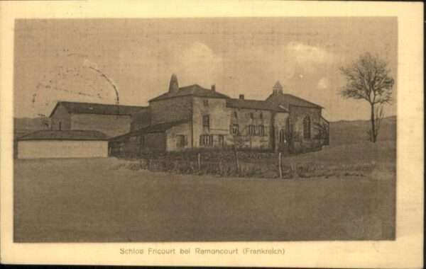 Remoncourt Meurthe-et-Moselle Schloss Fricourt