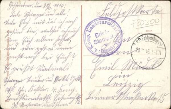 Contalmaison Kirche Grab – Bild 2