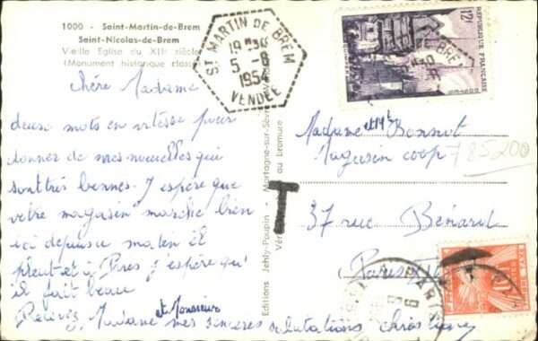 Saint-Nicolas-de-Brem Saint Martin de Brem Eglise – Bild 2