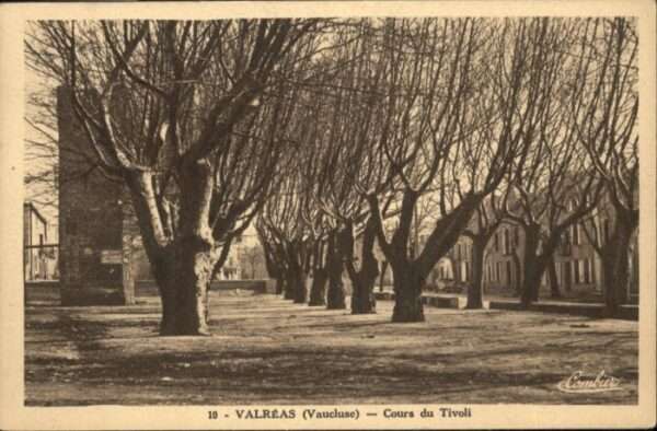 Valreas Vaucluse Cours Tivoli