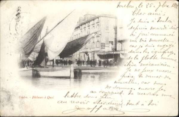 Toulon Var Toulon Pecheurs Quai
