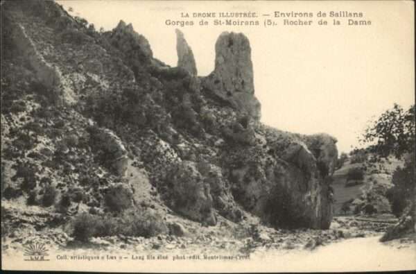 Larchant Saint-Moirans Gorges Rocher Dame