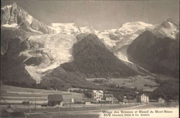 Bossons Massif Mont-Blanc