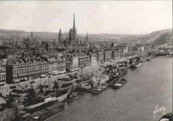 Rouen Pont Transbordeur Quai