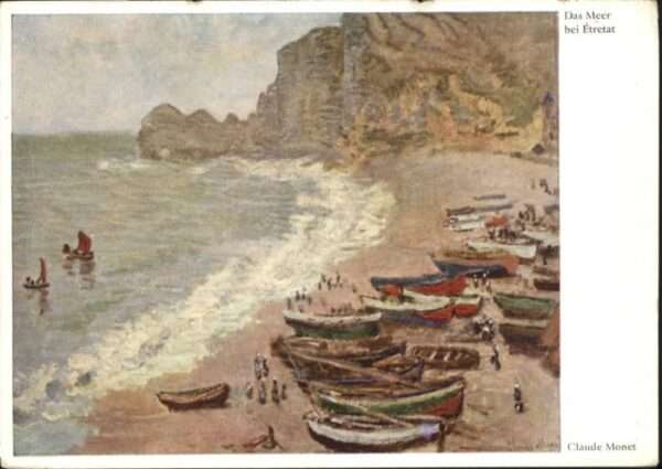 Etretat Künstler Claude Monet