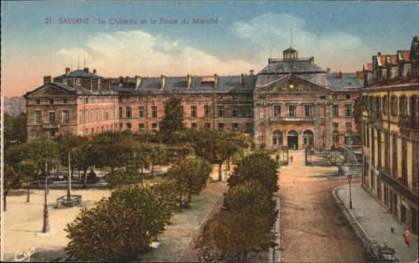 Saverne Chateau Place Marche