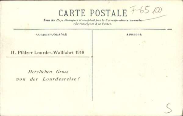 Lourdes Hautes Pyrenees Lourdes Vierge Chateau – Bild 2