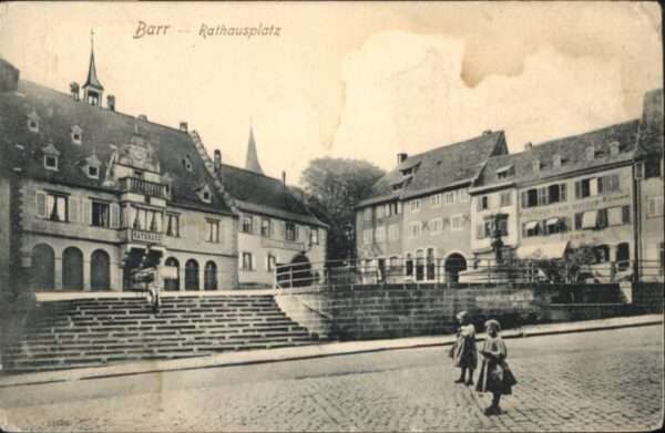 Barr Bas-Rhin Rathausplatz